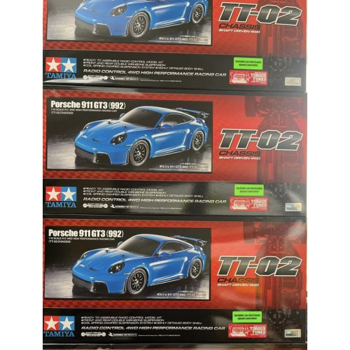 Tamiya TT02 Porsche 911 GT3