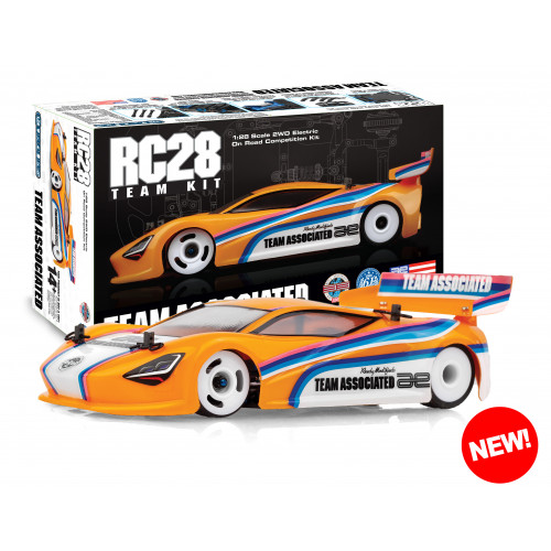 Associated RC28R TEAM KIT avec carro et roues