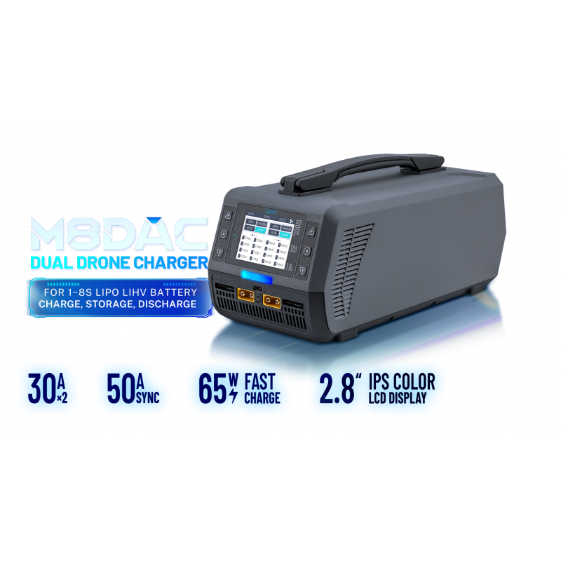 ToolkitRC Chargeur M8DAC