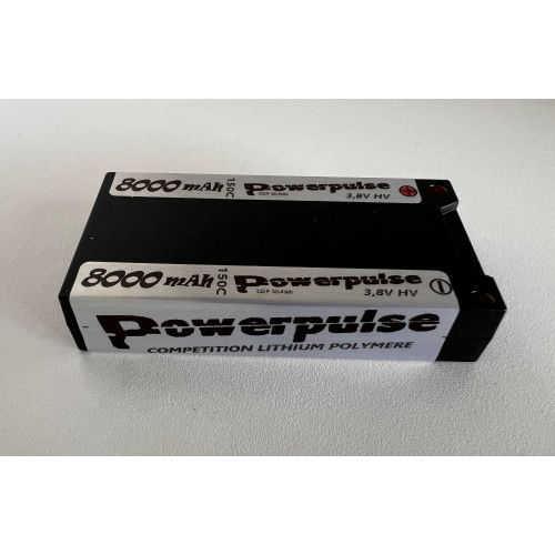 LiPo 1s Shorty LCG - Powerpulse 8000mah 150C HV