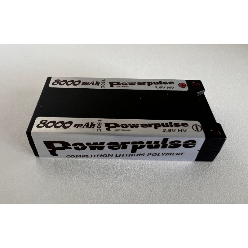 LiPo 1s Shorty LCG - Powerpulse 8000mah 150C HV