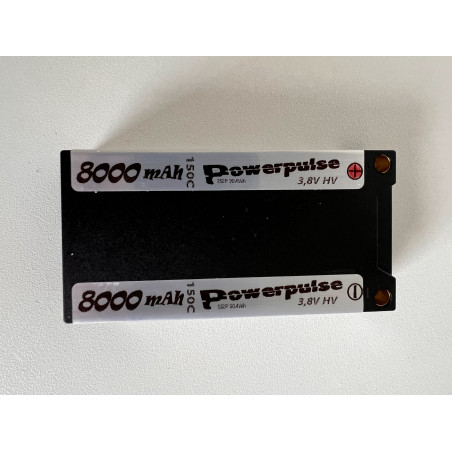 LiPo 1s Shorty LCG - Powerpulse 8000mah 150C HV