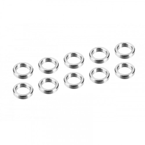 Rondelles alu 3mm OD 4mm 1.0mm CORALLY (x10)