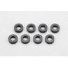 Aluminium Shim 3,0 x 6,0 x 2,0mm Black - YOKOMO