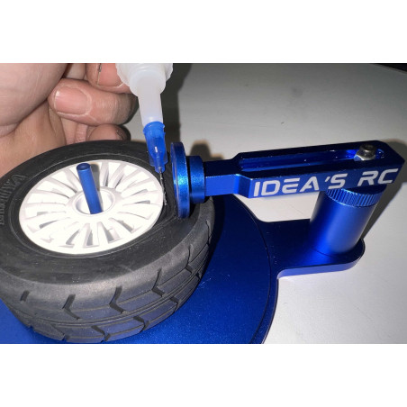 Systeme collage pneus - 1/10 au 1/8