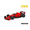 Carrosserie F1 1/10 TSR avec Halo, casque, retros