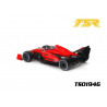 Carrosserie F1 1/10 TSR avec Halo, casque, retros