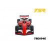 Carrosserie F1 1/10 TSR avec Halo, casque, retros