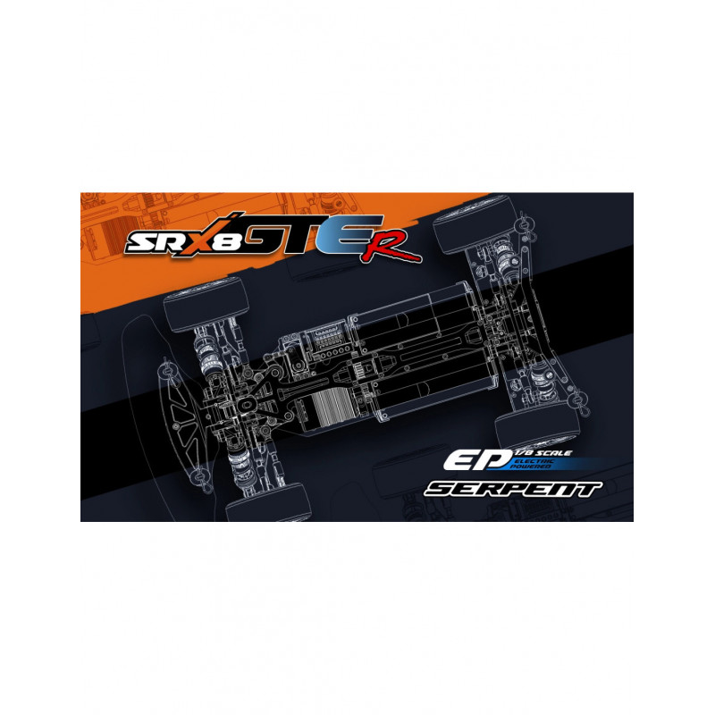 Serpent SRX8 GTE R 1/8 4wd EP