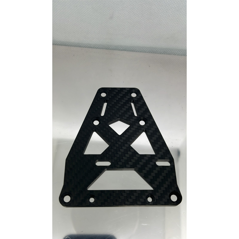 Plaque Carbone Servo centré - Tamiya Groupe C