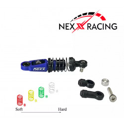 Amortisseur Blue à huile à double ressort - Nexx Racing