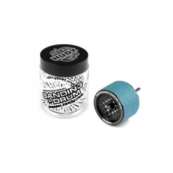 ALU SANDING DRUM WITH P120 GRAIN - MEDIUM - HUDY
