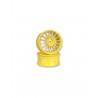 JANTES 24mm "0" 18 Branches Jaune (x4)