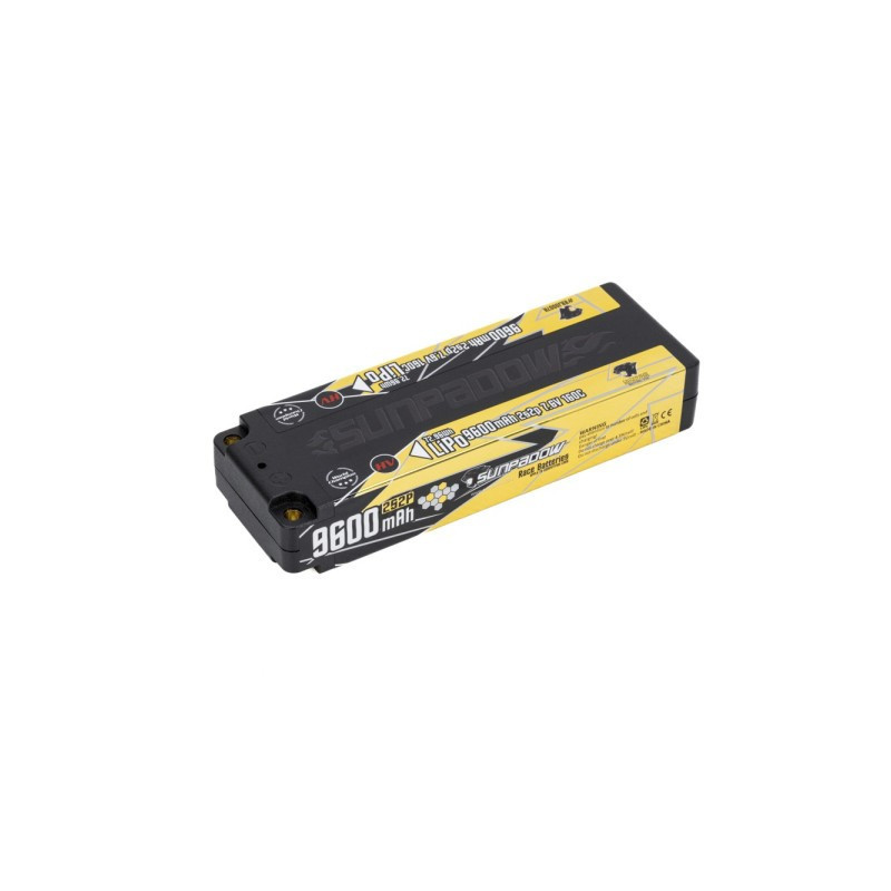 Accus Lipos 2s 9600mAh 160c - Sunpadow