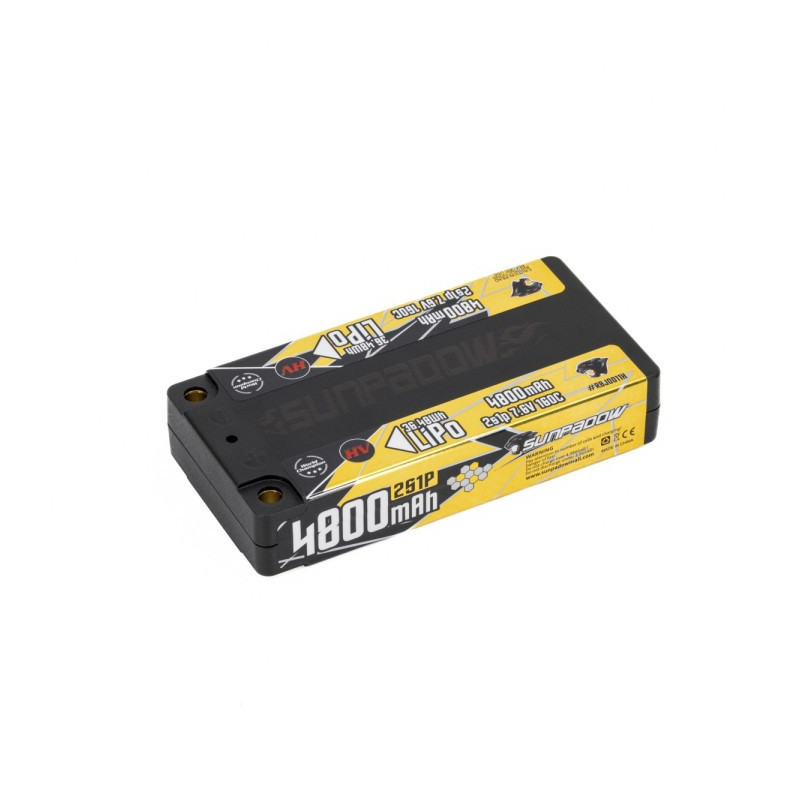 Accus Lipos 2s 4800mAh 160c - Sunpadow