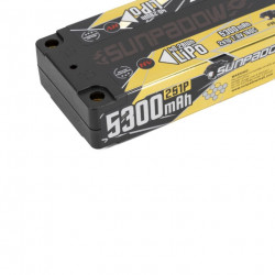 Accus Lipos 2s 5300mAh 160c - Sunpadow