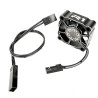 Ventilateur 6 pales - Aluminum 30x30mm Low Profile - R1WURKS