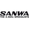 Radio Sanwa M17 + récepteur RX493i + LIPO TX installé