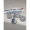 Rondelles Renfort carrosserie fine 0.5mm -  IDEA's RC