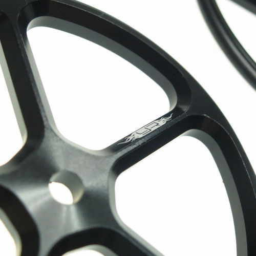 Roues de reglage Alu pour Chassis 1/10