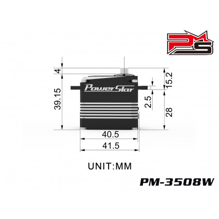Powerstar servo PM-3508W