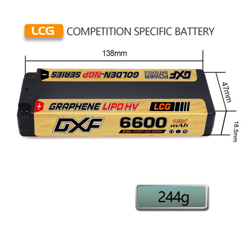 DXF POWER LiPo 2s 6600 mAh...